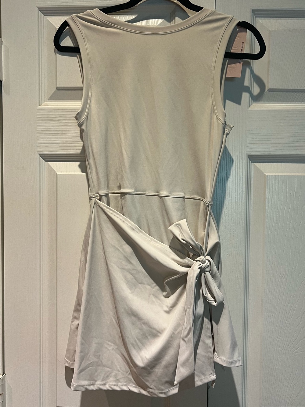 Sleeveless Tie-Waist Athletic Dress